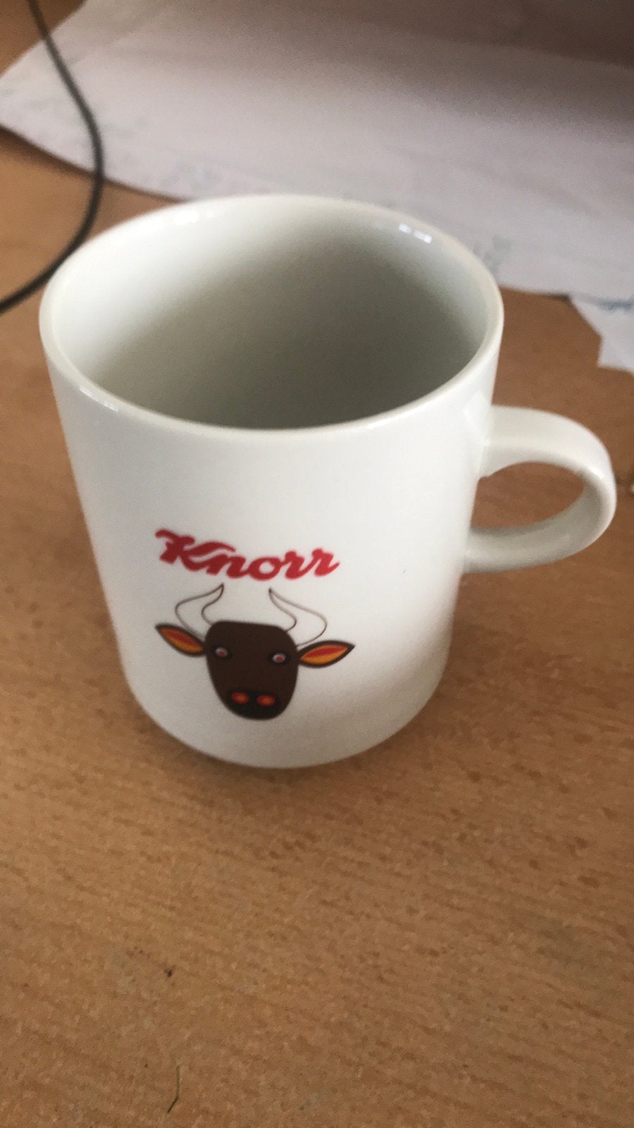 Tas mok Knorr vintage, Verzamelen, Ophalen of Verzenden, Zo goed als nieuw