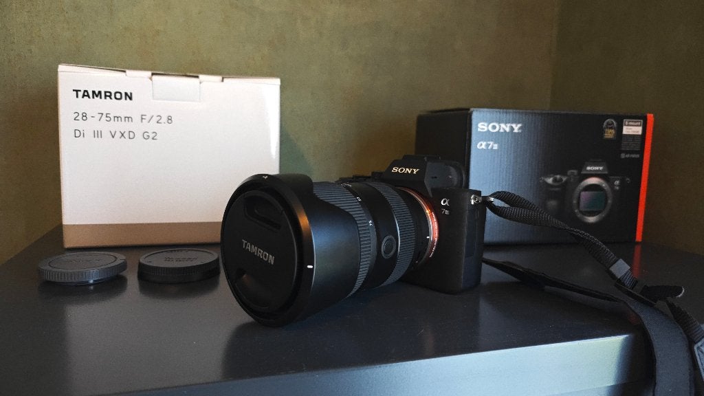 Sony a7 III + Tamron f/2.8 28-75mm, Ophalen, Zo goed als nieuw, Vlogcamera, Sony