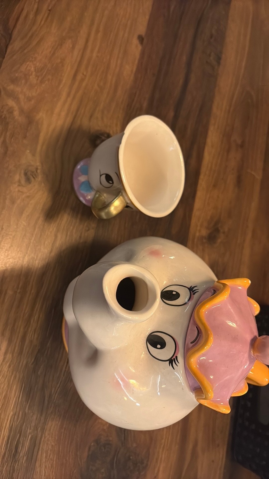 Disney thee pot plus tas, Verzamelen, Ophalen of Verzenden, Zo goed als nieuw
