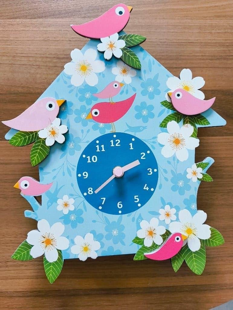 Horloge murale enfant, Pendule ou Horloge, Autres marques, Multicolore, Enlèvement