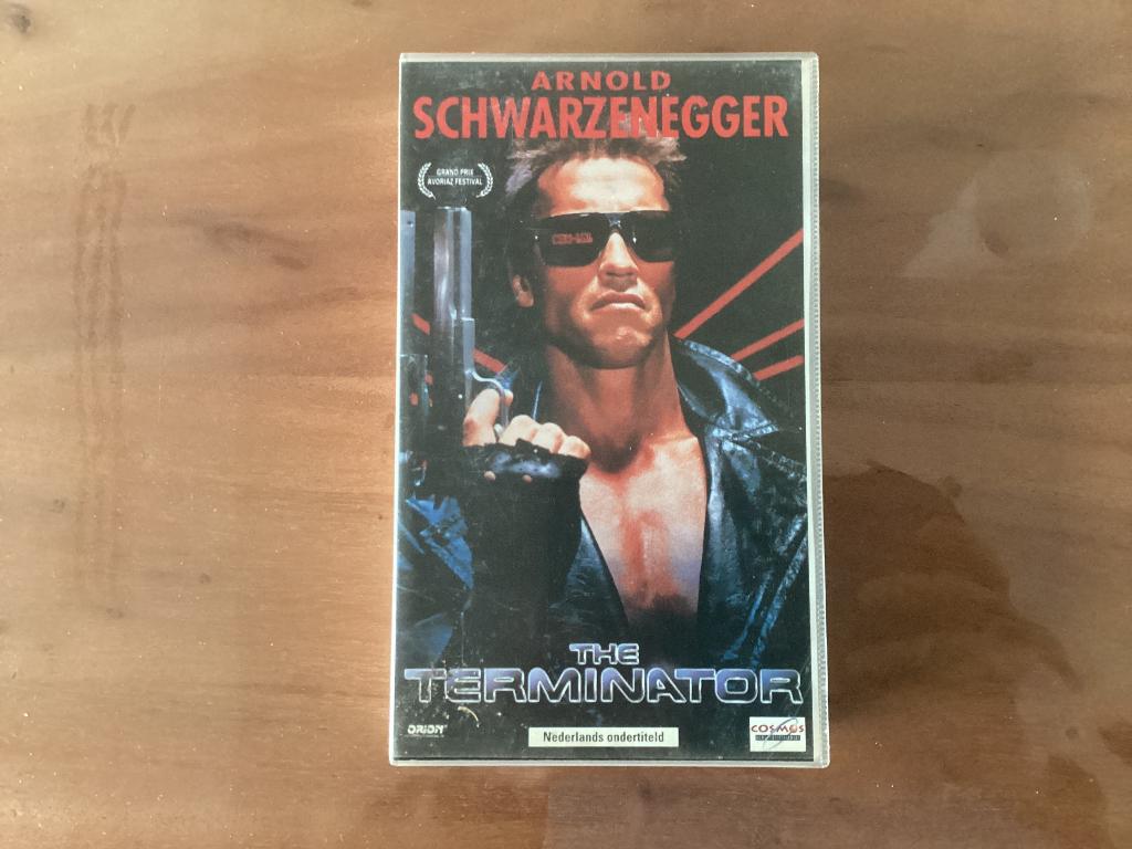 Terminator op VHS cassette, Enlèvement ou Envoi, Utilisé