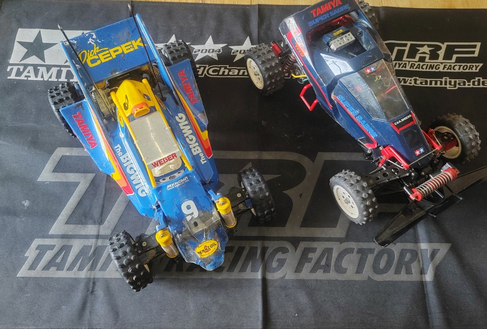 2X Tamiya OG : Super Sabre /Bigwig, Hobby en Vrije tijd, Modelbouw | Radiografisch | Auto's, Ophalen of Verzenden