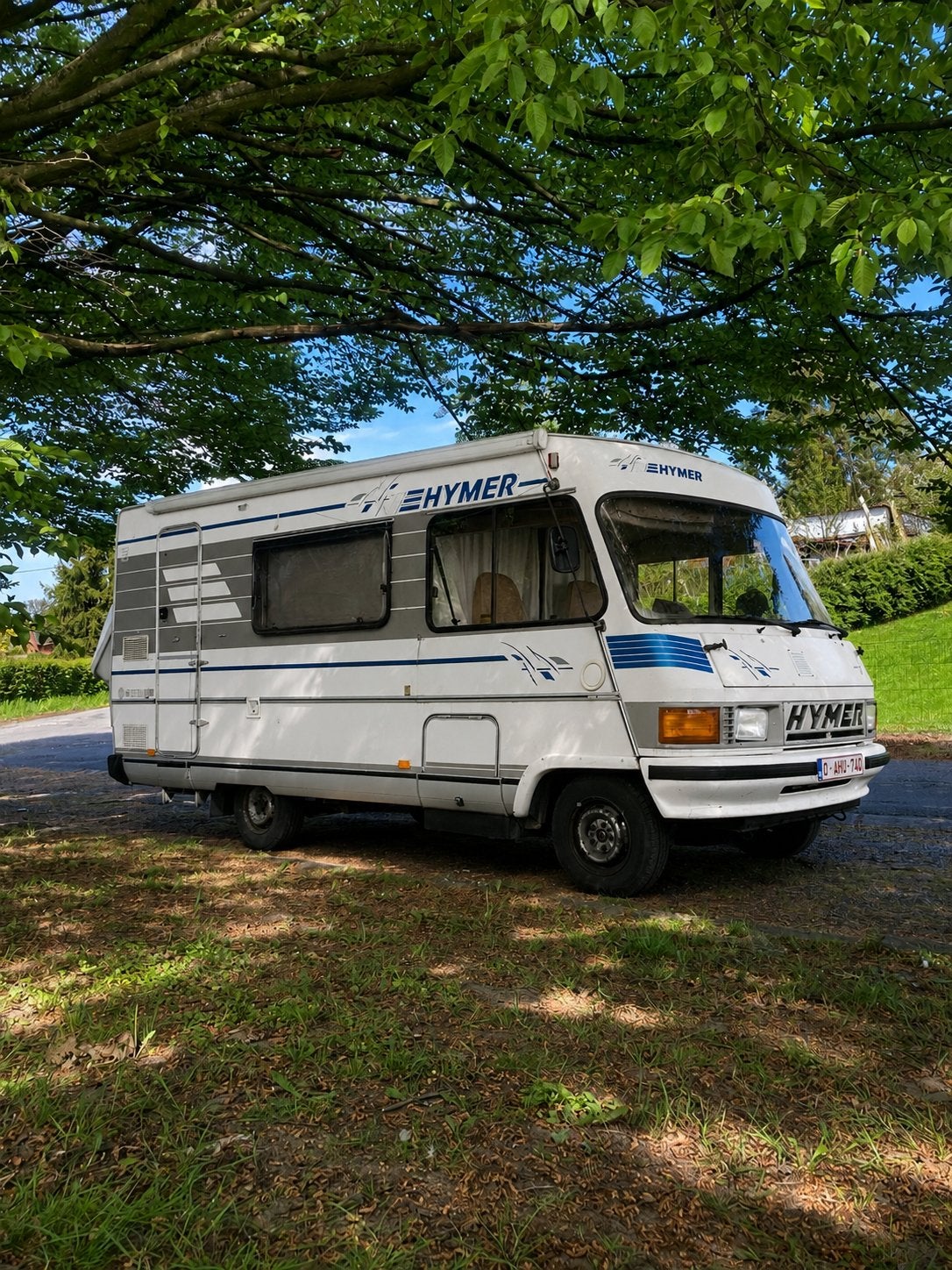 CAMPING CAR HYMER B544  - 2.5 DIESEL – PERMIS B – 180 000 KM, Caravanes & Camping, Jusqu'à 4, 5 à 6 mètres, Fiat, Boîte manuelle