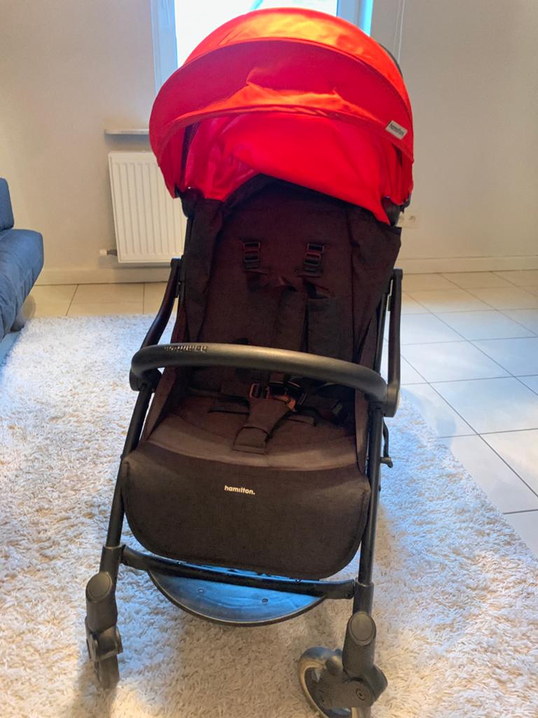 Plooibuggy hamilton, Kinderen en Baby's, Buggy's, Ophalen, Zo goed als nieuw