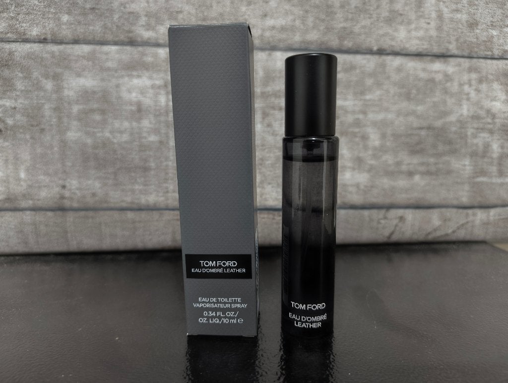 Tom Ford Eau D'Ombré Leather 10ml EDT - Heren parfum!, Verzenden, Zo goed als nieuw