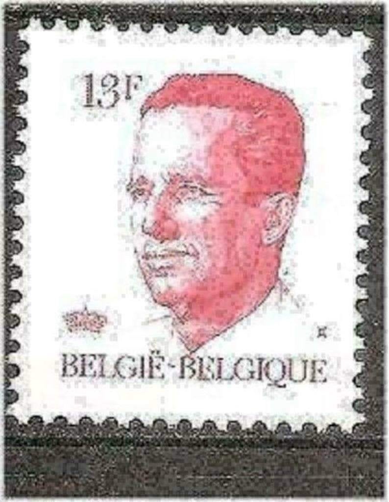 Belgique 1986 - Yvert 2202/OBP 2203 - Boudewijn  Type  (PF), Envoi, Non oblitéré, Neuf, Maison royale