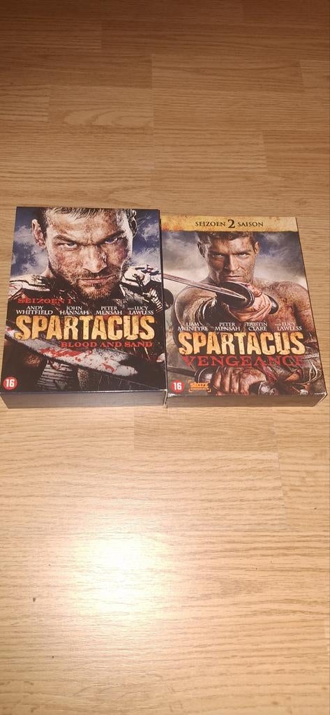 Spartacus seizoen 1 en 2  Dvd, Ophalen