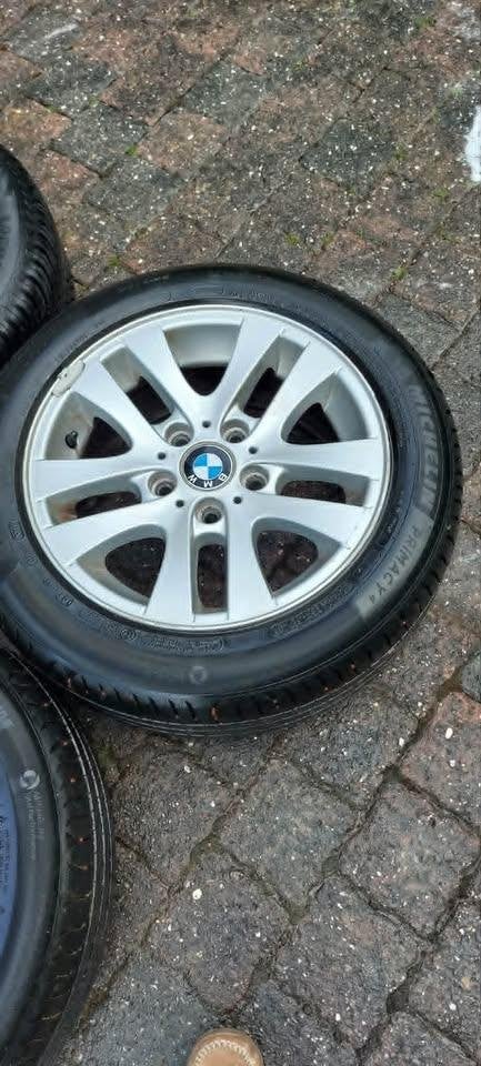 Jantes BMW serie 3 avec pneus reste 5 mm, Autos : Pièces & Accessoires, 4 Saisons, 16 pouces, Véhicule de tourisme, Pneu(s)