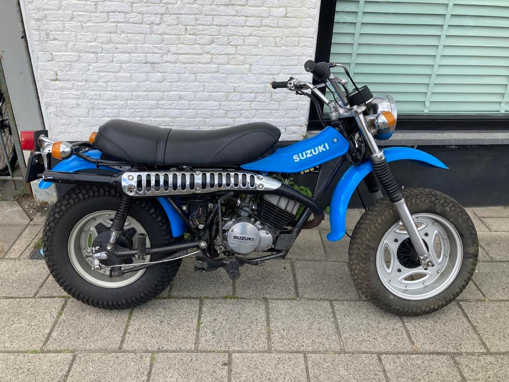 Suzuki RV 125 / 1974 - Tracker -  Big Wheel, Motoren, Motoren | Oldtimers, Gebruikt, 11 kW of minder, Handgeschakeld, 1 cilinder