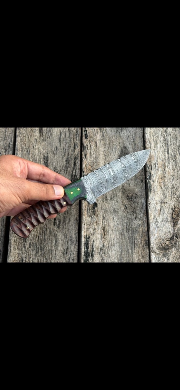 Handmade Skinner Knives, Forged Steel, Full Tang, Walnut Han, Ophalen, Nieuw