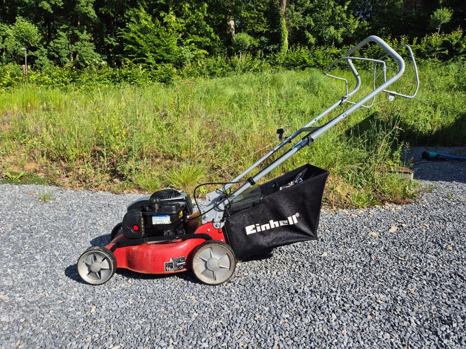 Tondeuse thermique auto tractée Heinhell 46cm, Jardin & Terrasse, Enlèvement
