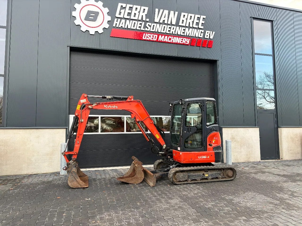 Kubota U36-4 minigraver/graafmachine, Excavatrice