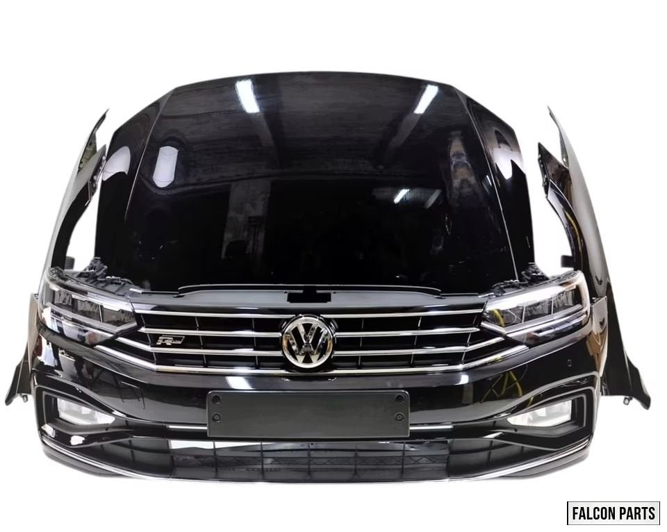 VW PASSAT B8 R-LINE COMPLETE VOORKOP. VOORBUMPER, MOTORKAP,, Gebruikt, -, Volkswagen, -