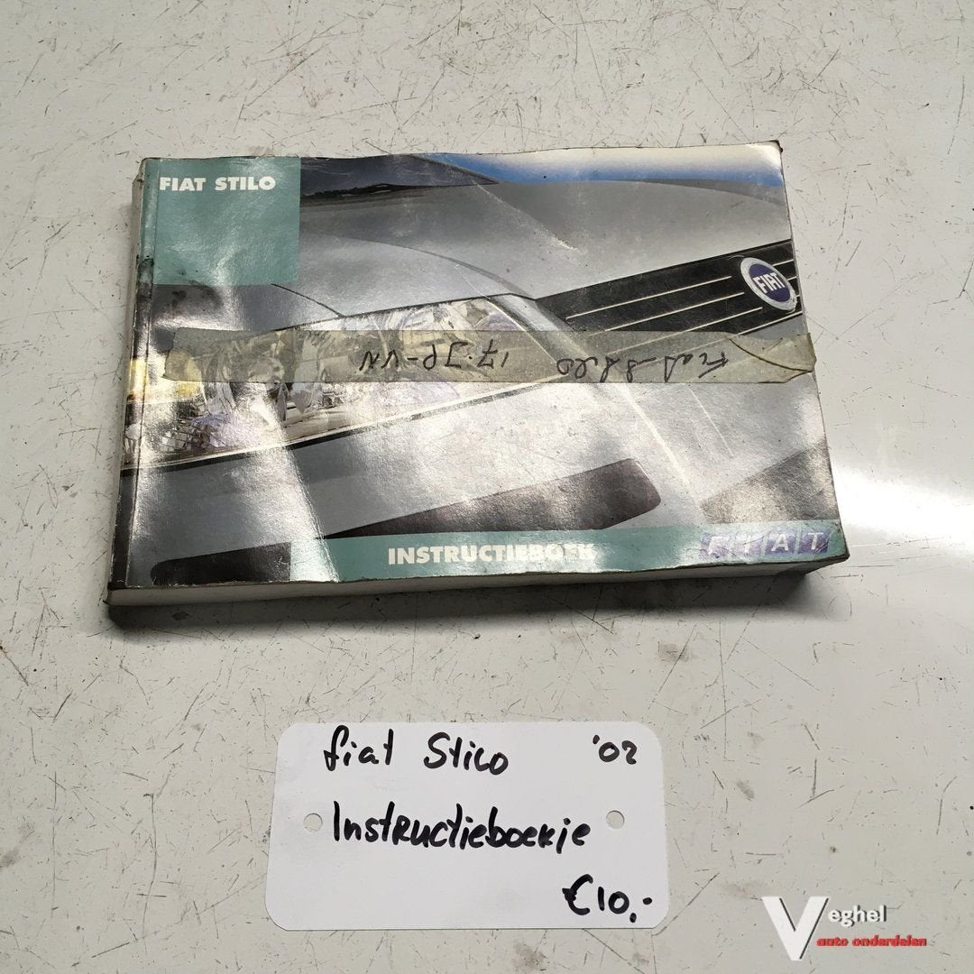 Fiat Stilo 2002  Instructieboekje, Ophalen of Verzenden