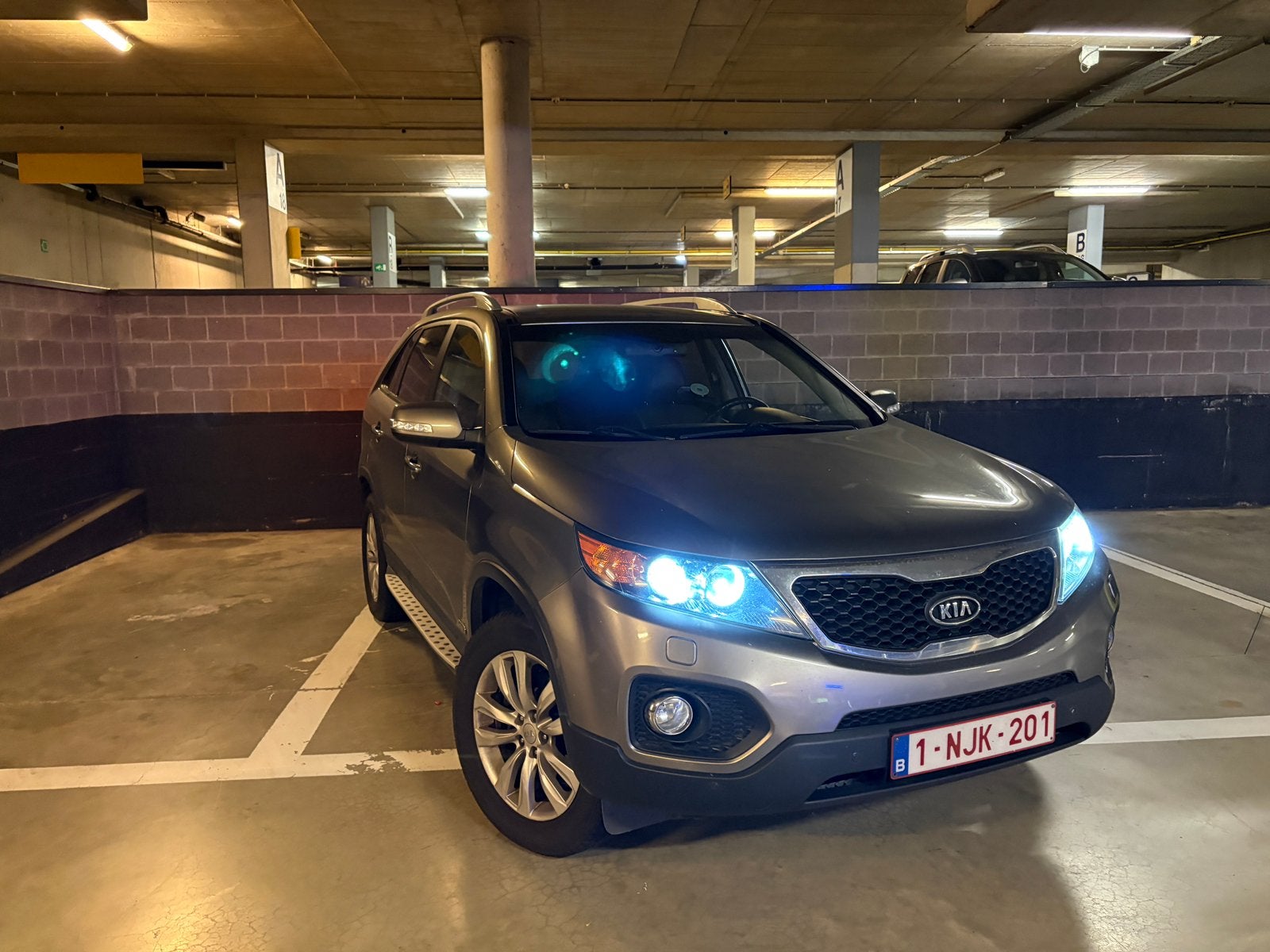 Kia Sorento 2.2 CRDI 4WD 197hp, Autos, Cuir, 7 places, Noir, 5 portes