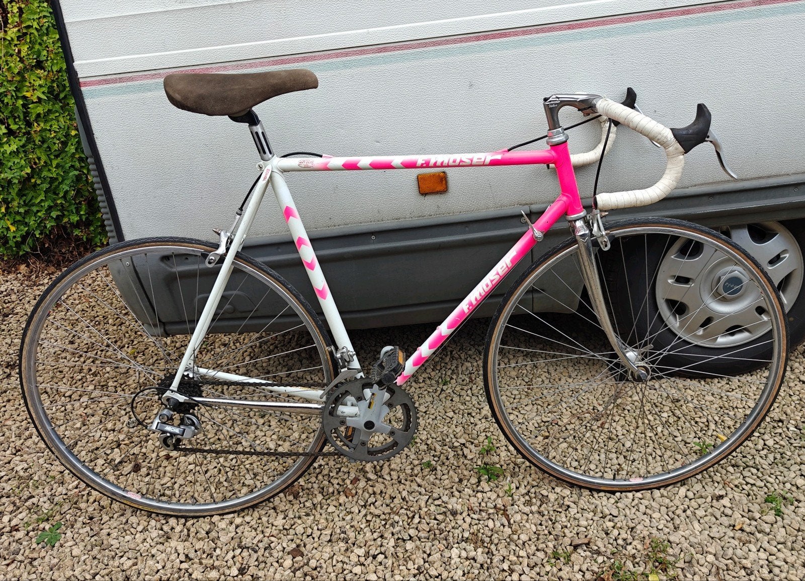 Francesco Moser koersfiets 57cc, Fietsen en Brommers, Ophalen