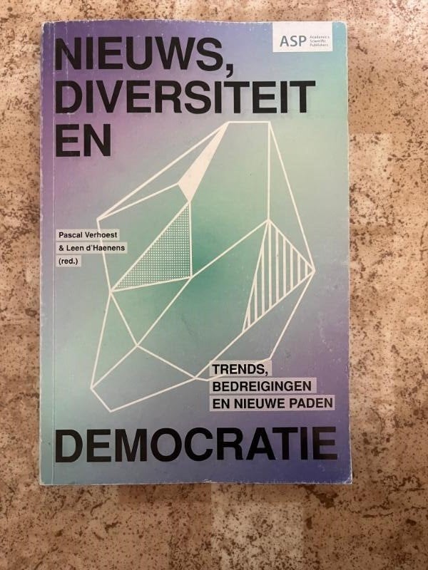 Nieuws, Diversiteit en Democratie D'Haenens, Ophalen of Verzenden, Gelezen