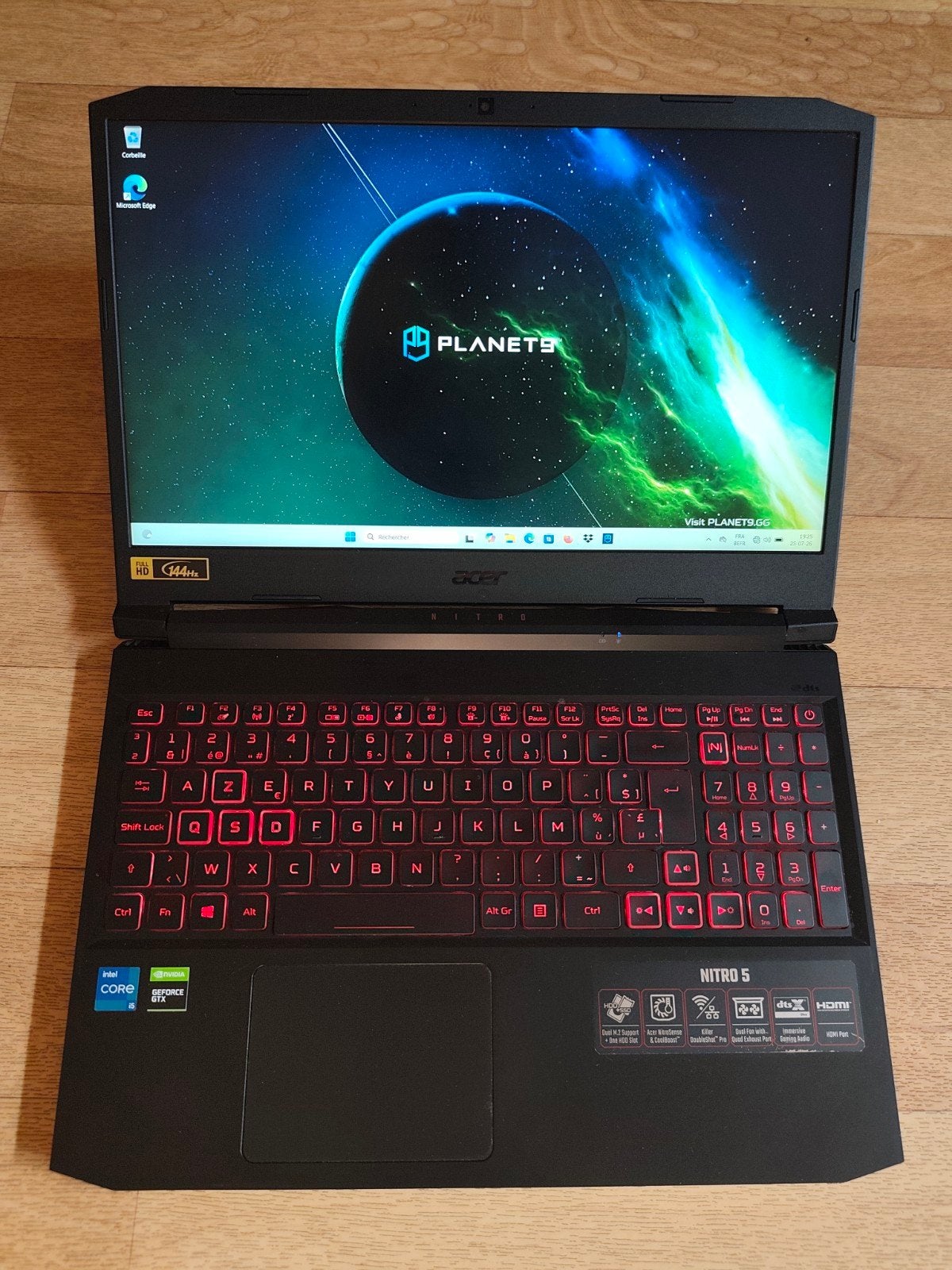 pc acer gaming i5 11th gen, 16 GB, Gaming, SSD