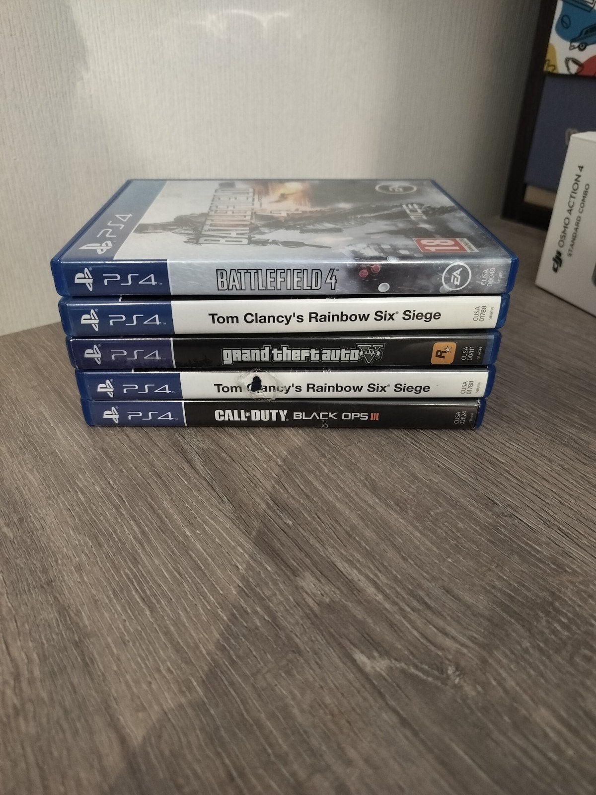 Ps4 games, Enlèvement