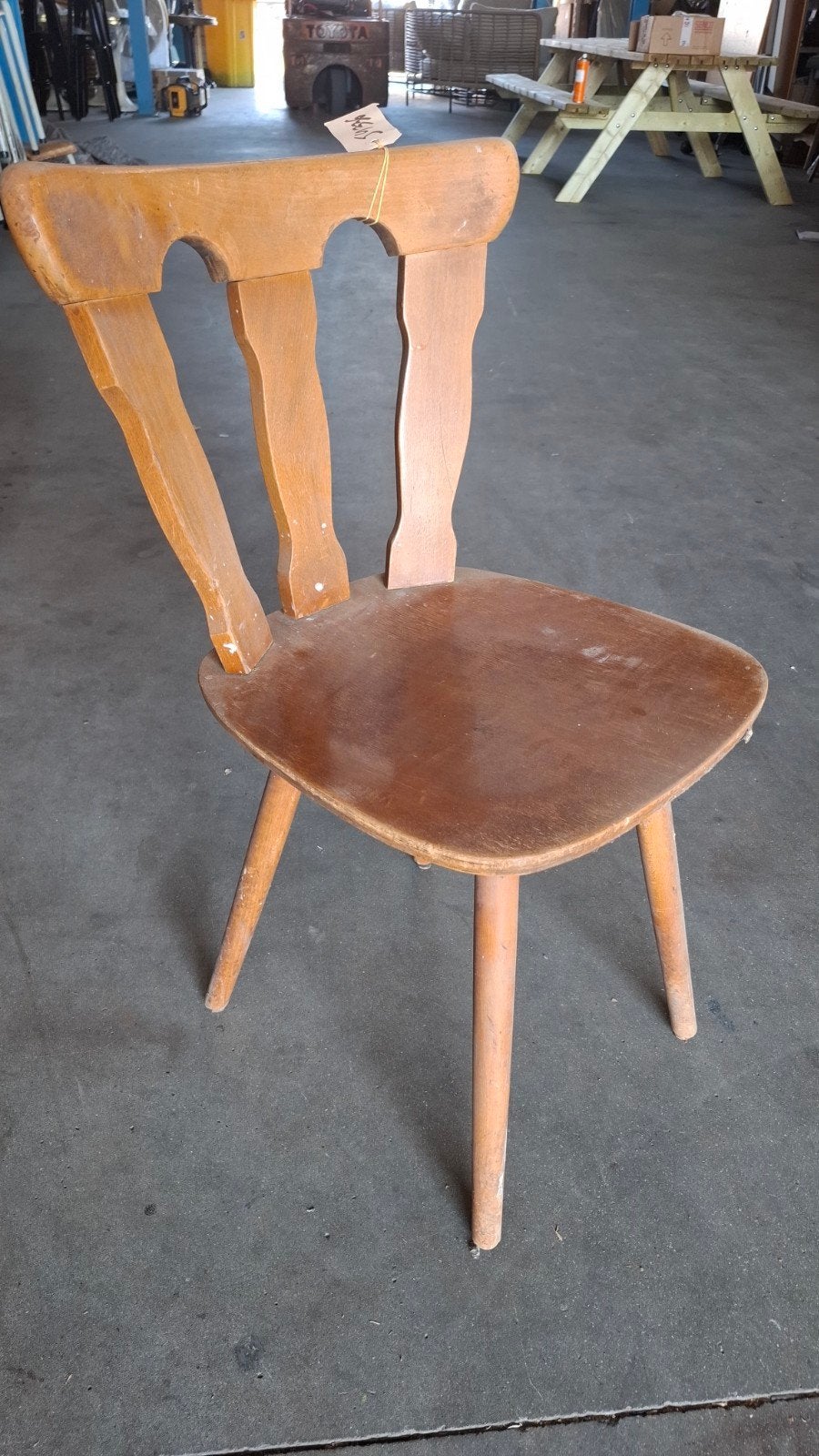 74 houten cafe bistro retro vintage horeca stoelen partij, Ophalen of Verzenden, Bruin, Hout