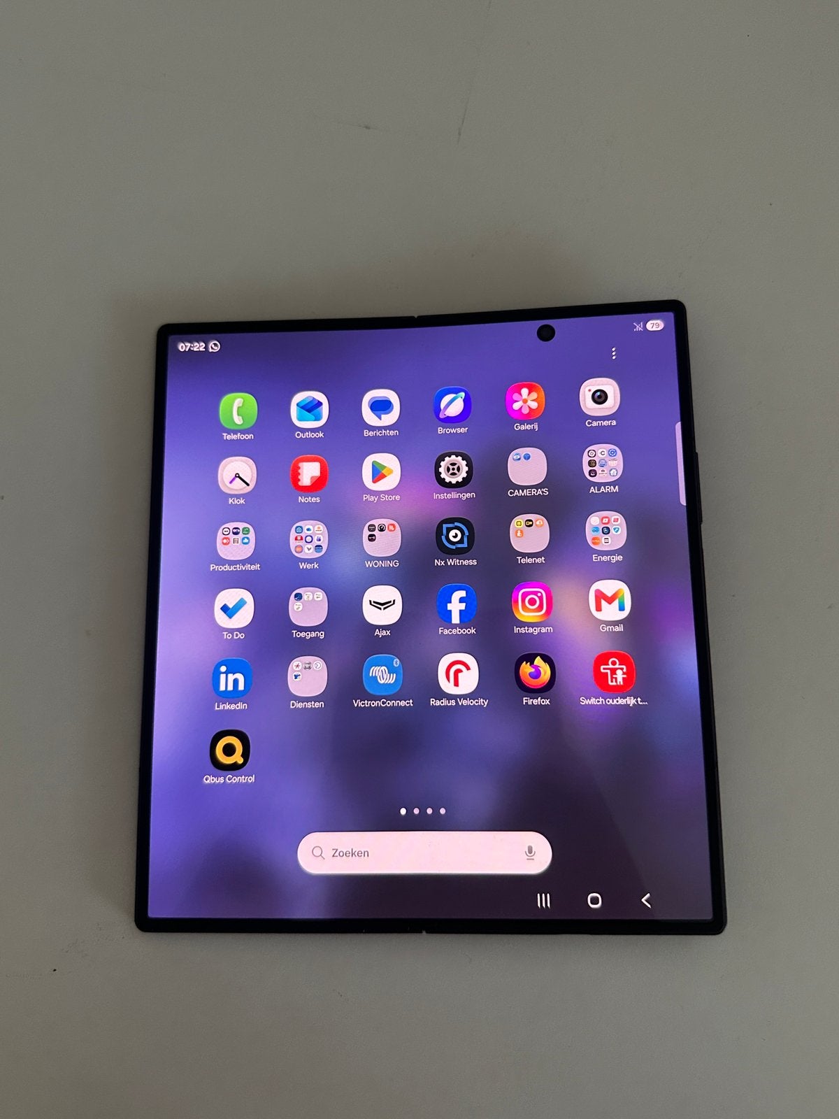Samsung galaxy Z fold7 nieuwstaat!, Enlèvement, Comme neuf