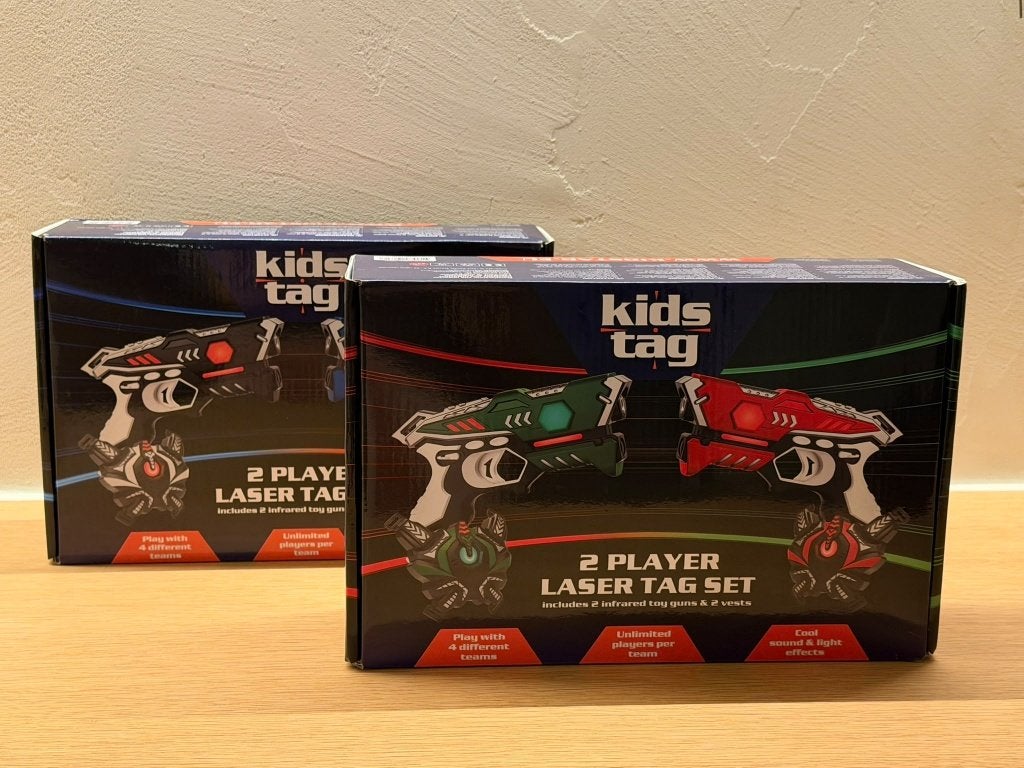 Kids Tag 2 Player Laser Tag – 2 sets / 4 spelers, Ophalen, Zo goed als nieuw