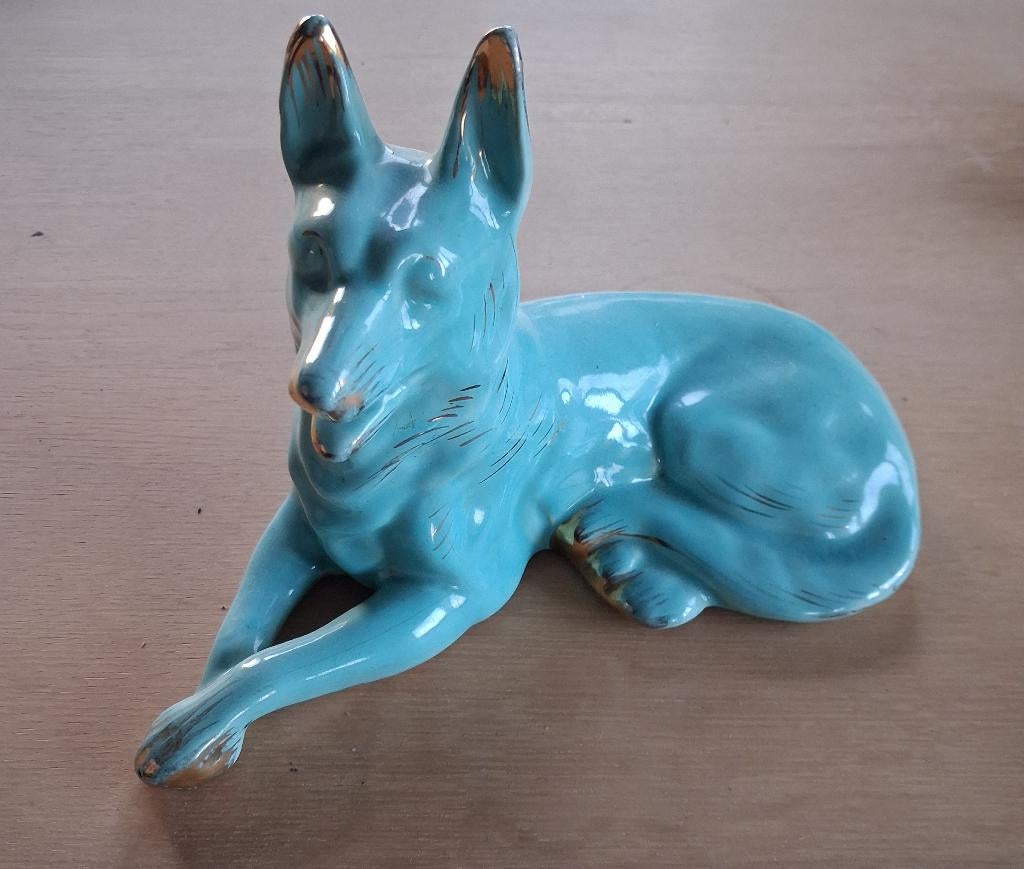 Art deco hond, Antiek en Kunst, Ophalen