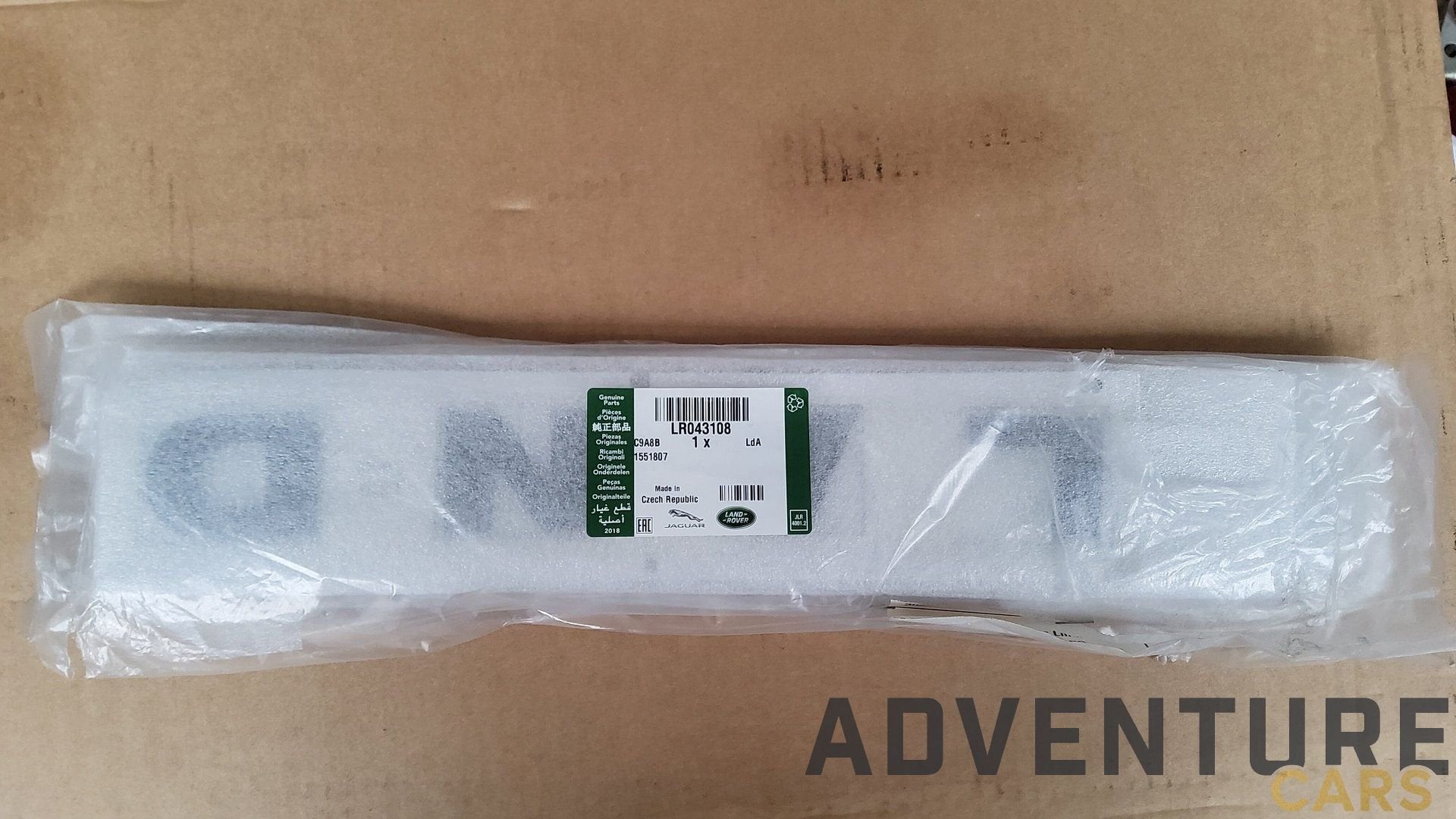 Naamplaat DISCOVERY 4 / 2010 - 2016, Auto-onderdelen, Land Rover, -, -, Nieuw