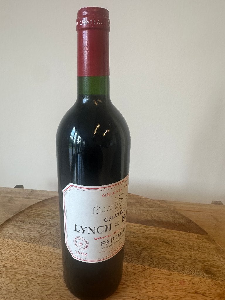 Château Lynch Bages 1998, Neuf, Pleine, Enlèvement, Vin rouge