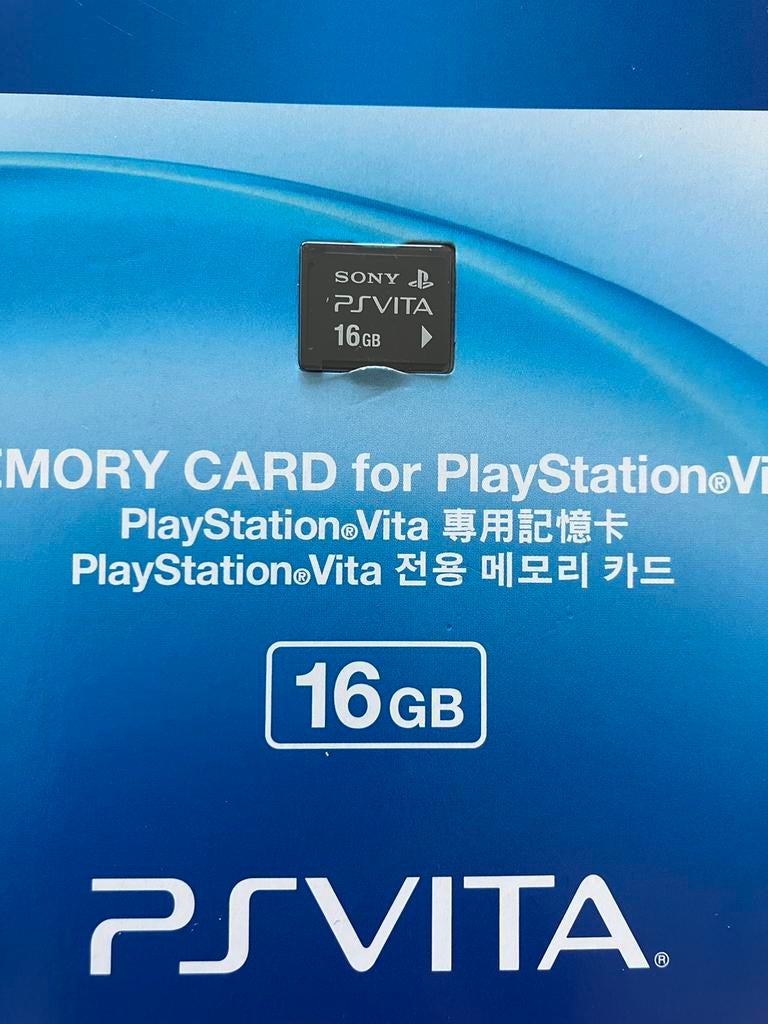 Sony PS Vita Memory Card 16 GB nieuw, Audio, Tv en Foto, Foto | Geheugenkaarten, Ophalen of Verzenden, Nieuw, 16 GB