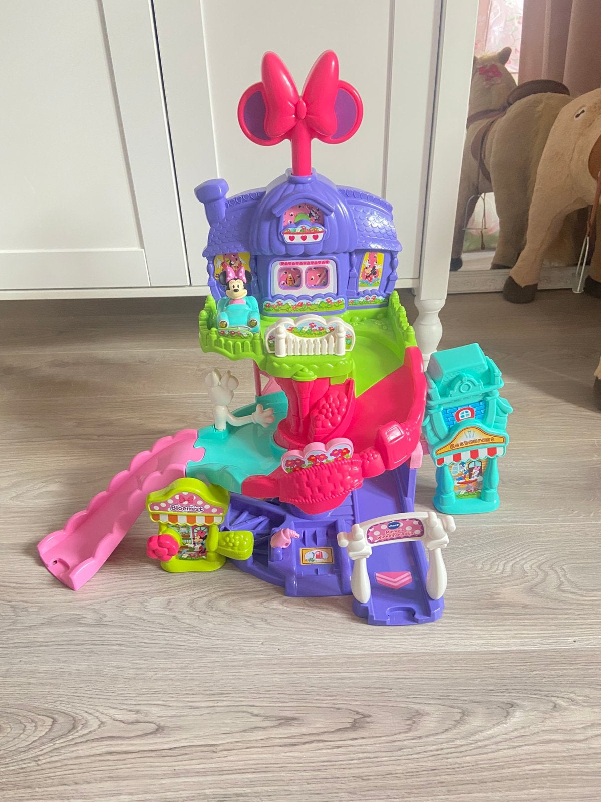 Minnie Mouse racebaan vtech, Ophalen, Zo goed als nieuw