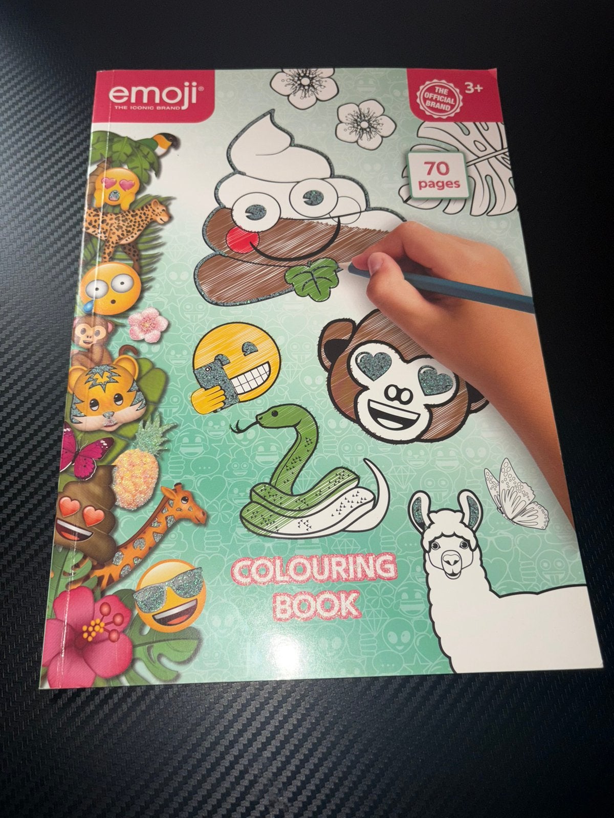 Emoji kleurboek – 70 pagina’s – 3+ – nieuw, Hobby en Vrije tijd, Meerkleurig, Ophalen of Verzenden, Zo goed als nieuw, Overige materialen