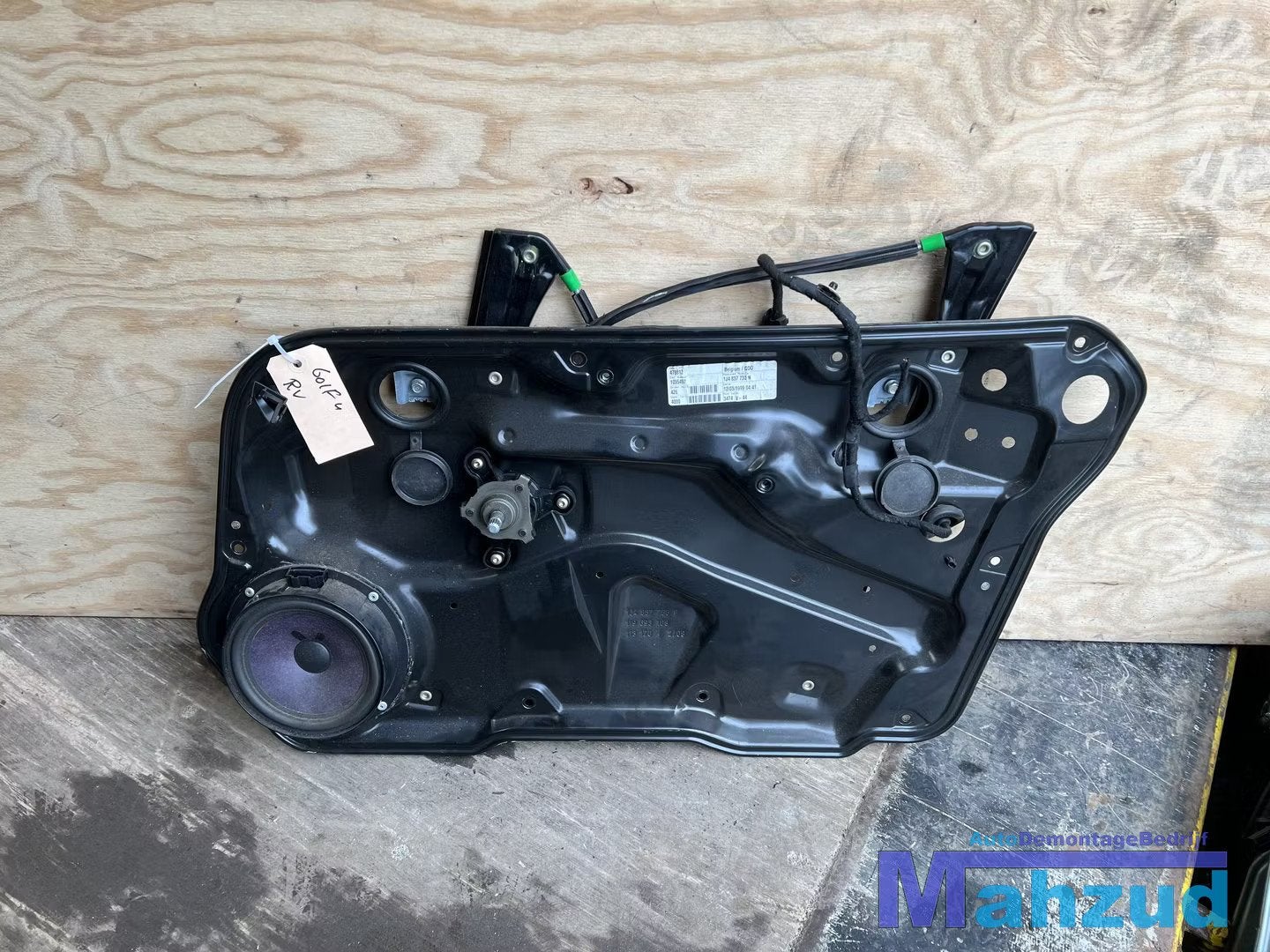 VW GOLF 4 rechts voor raammechaniek raammotor 1998-2003, Gebruikt, Volkswagen, Volkswagen AG, Vw@volkswagen.de