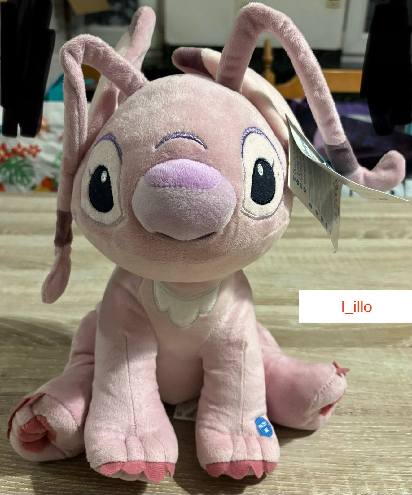 PELUCHE STITCH / ANGEL SONORE DISNEY, Enlèvement, Comme neuf, Autres types, Autres marques