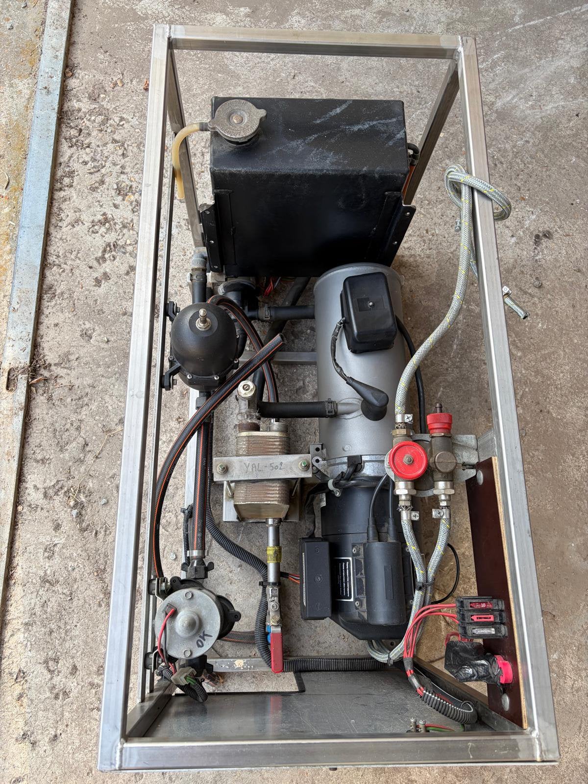 Webasto DBW 2016 standkachel / vloeistofverwarmer 12V 16kW, Ophalen, Gebruikt