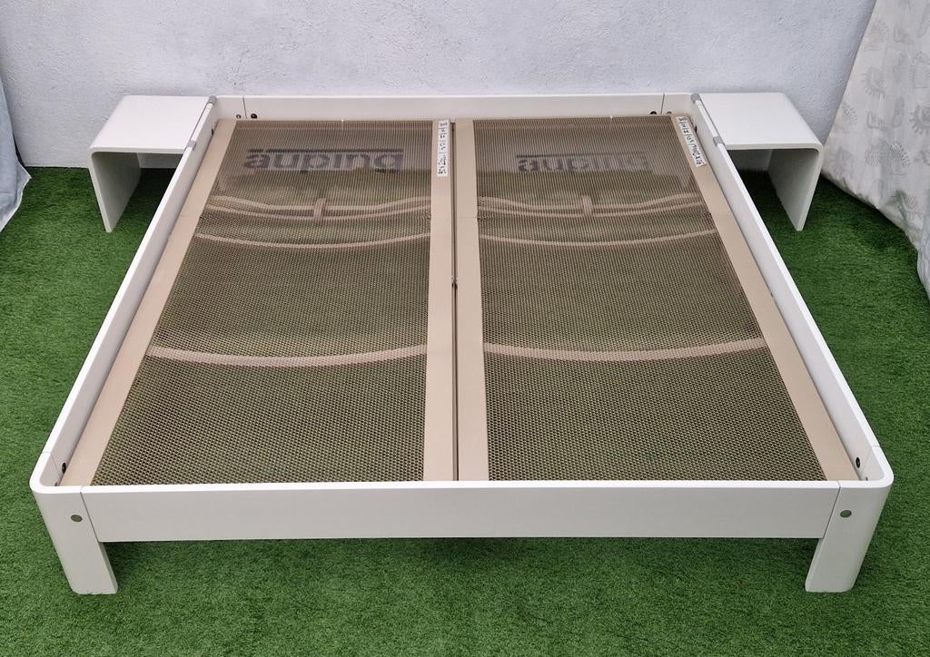 Lit Auping Auronde 180 x 200 cm avec 2 tables d'appoint, Enlèvement ou Envoi