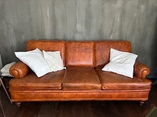 Gratis Zetel, Maison & Meubles, Canapés | Salons, 200 à 250 cm, Banc droit, Enlèvement, Utilisé
