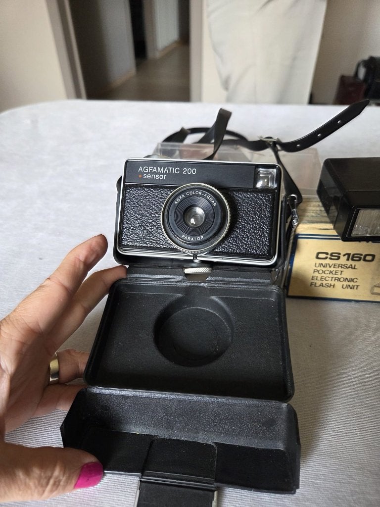 Agfamatic 200 fototoestel, Audio, Tv en Foto, Ophalen, Gebruikt, Compact, Overige Merken
