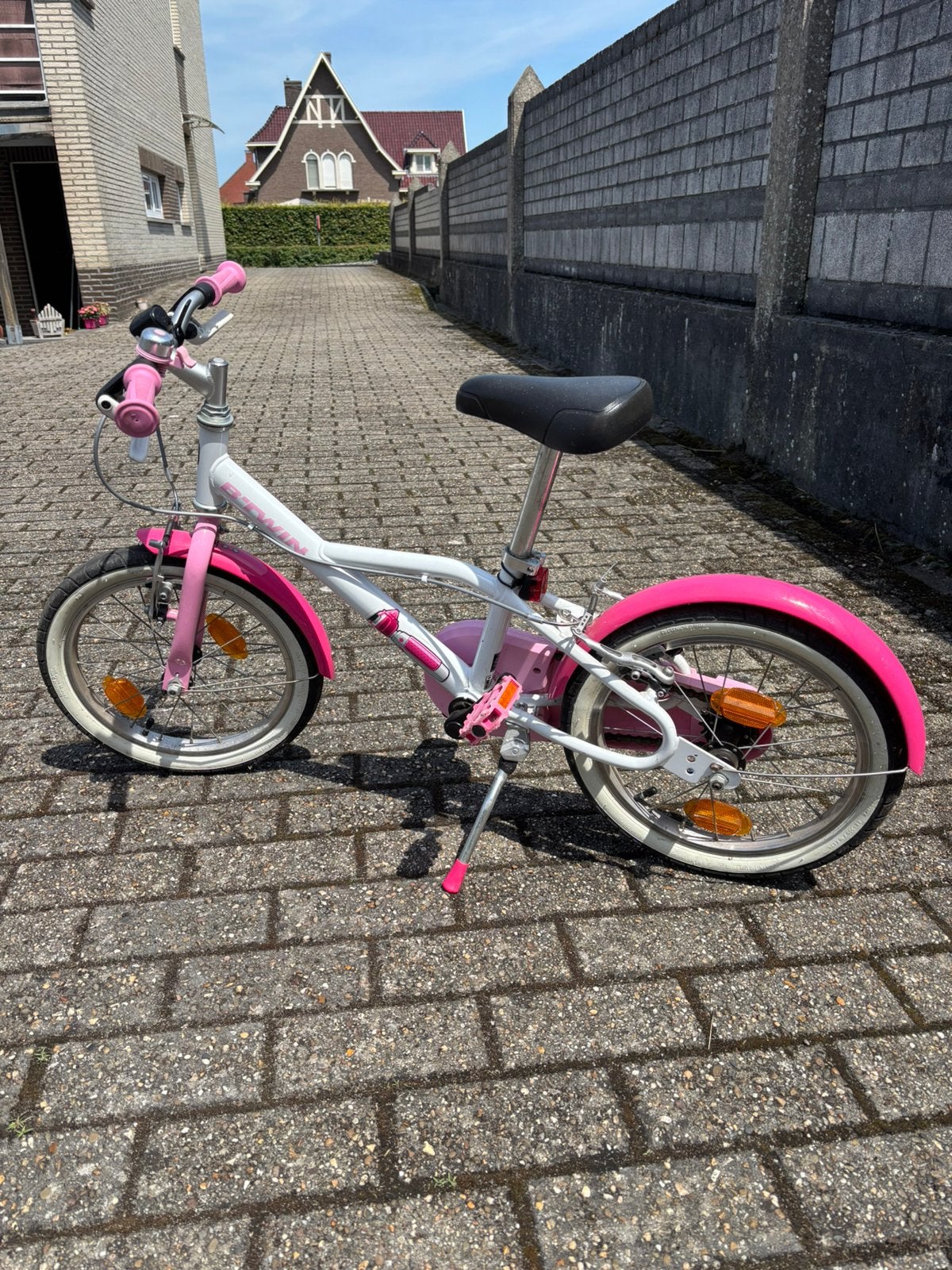 Kinderfiets te koop – Btwin 16 inch, Fietsen en Brommers, Ophalen, Zo goed als nieuw, 16 inch