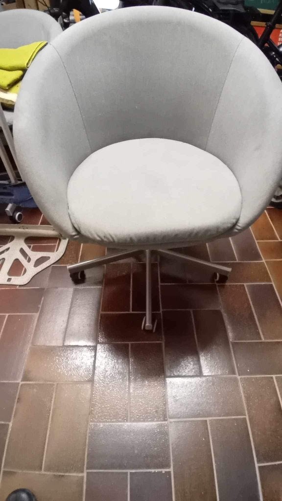 Ikea Skruvsta zetel, bureaustoel, grijze, Ophalen
