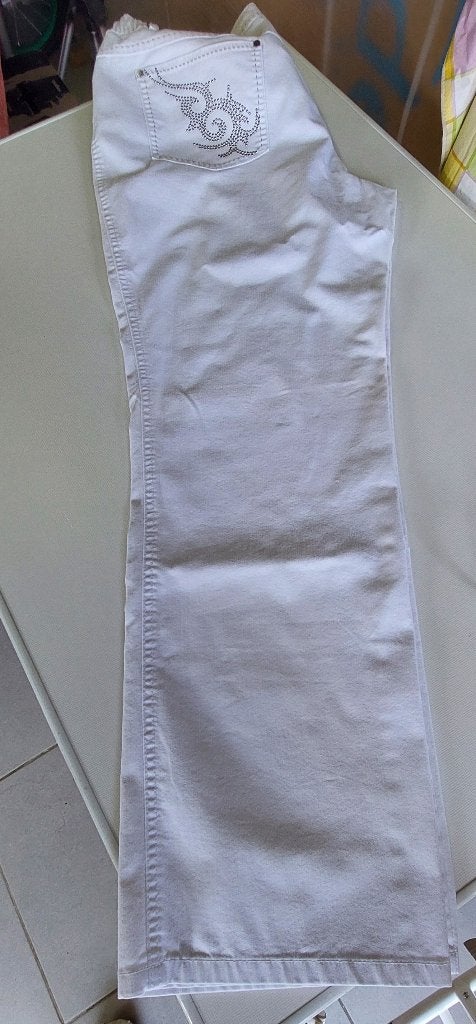 Dames jeans, Kleding | Dames, Ophalen, Zo goed als nieuw, Wit