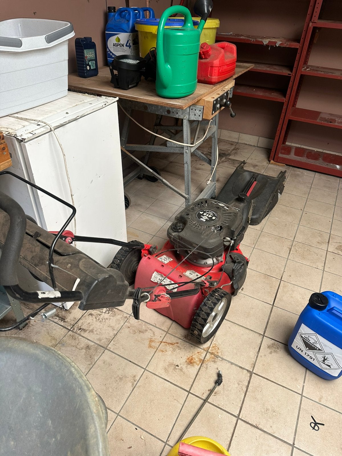 Tondeuse a gazon thermique, Tuin en Terras, Grasmaaiers, Ophalen, Gebruikt