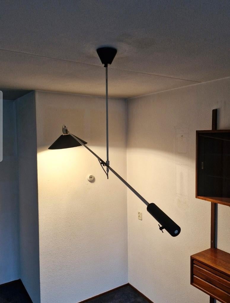 Vintage design counterbalance plafondlamp Anvia, Huis en Inrichting, Ophalen, Gebruikt, Vintage