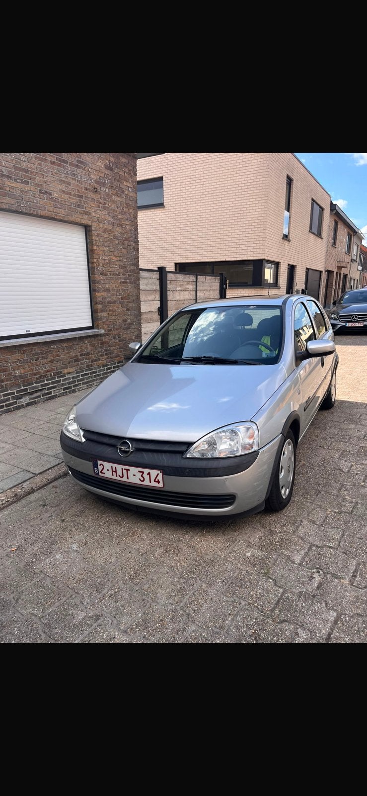 Corsa automaat 1.2 gekeurd voor verkoop benzine 2001, Autos, Argent ou Gris, 4 portes, Noir, Automatique