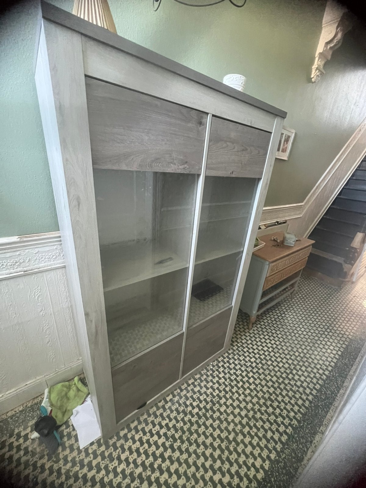 vitrine meuble, Huis en Inrichting, Kasten | Vitrinekasten, Ophalen of Verzenden, Zo goed als nieuw