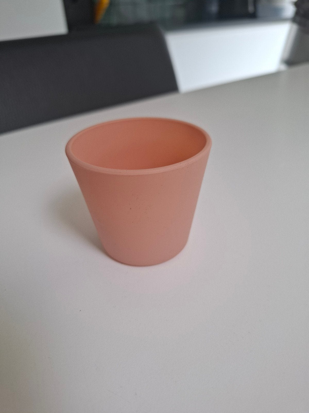 Mat roze / terracotta pastel bloempotje (mini), Ophalen of Verzenden, Terracotta