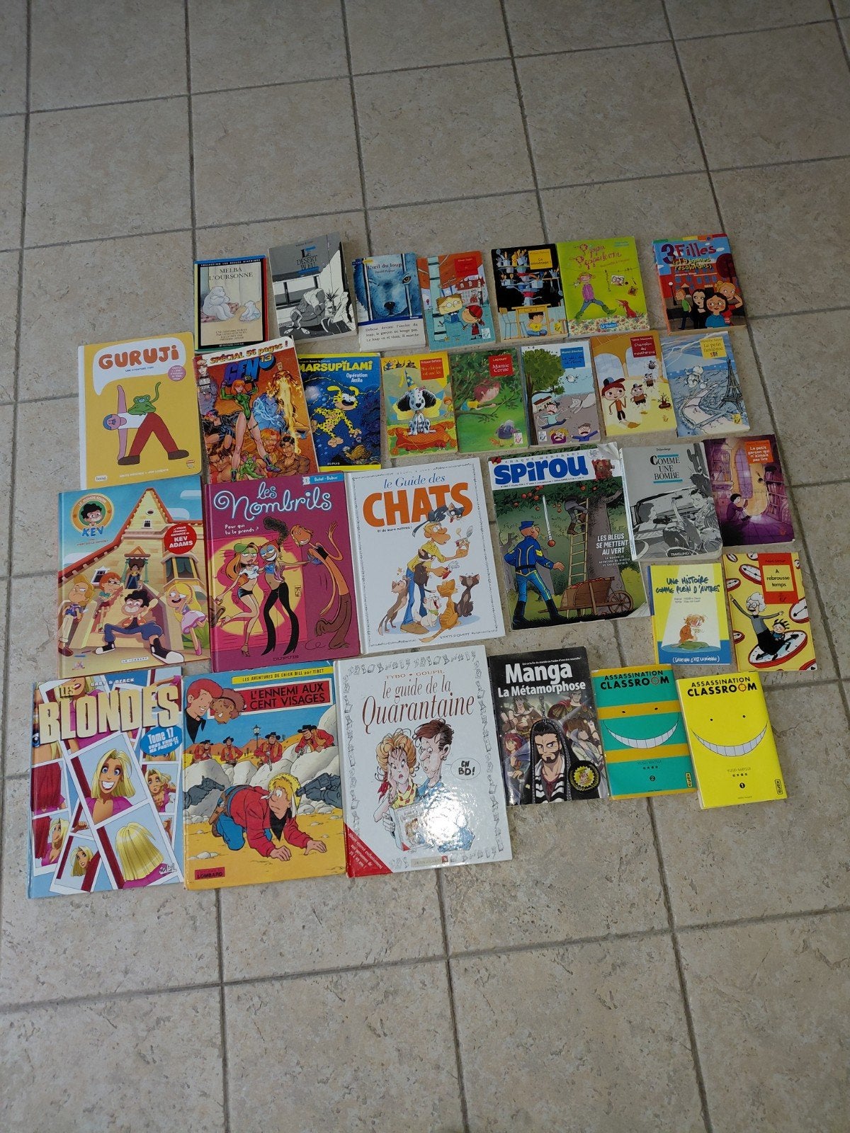 lot livres bd manga et enfants, Ophalen