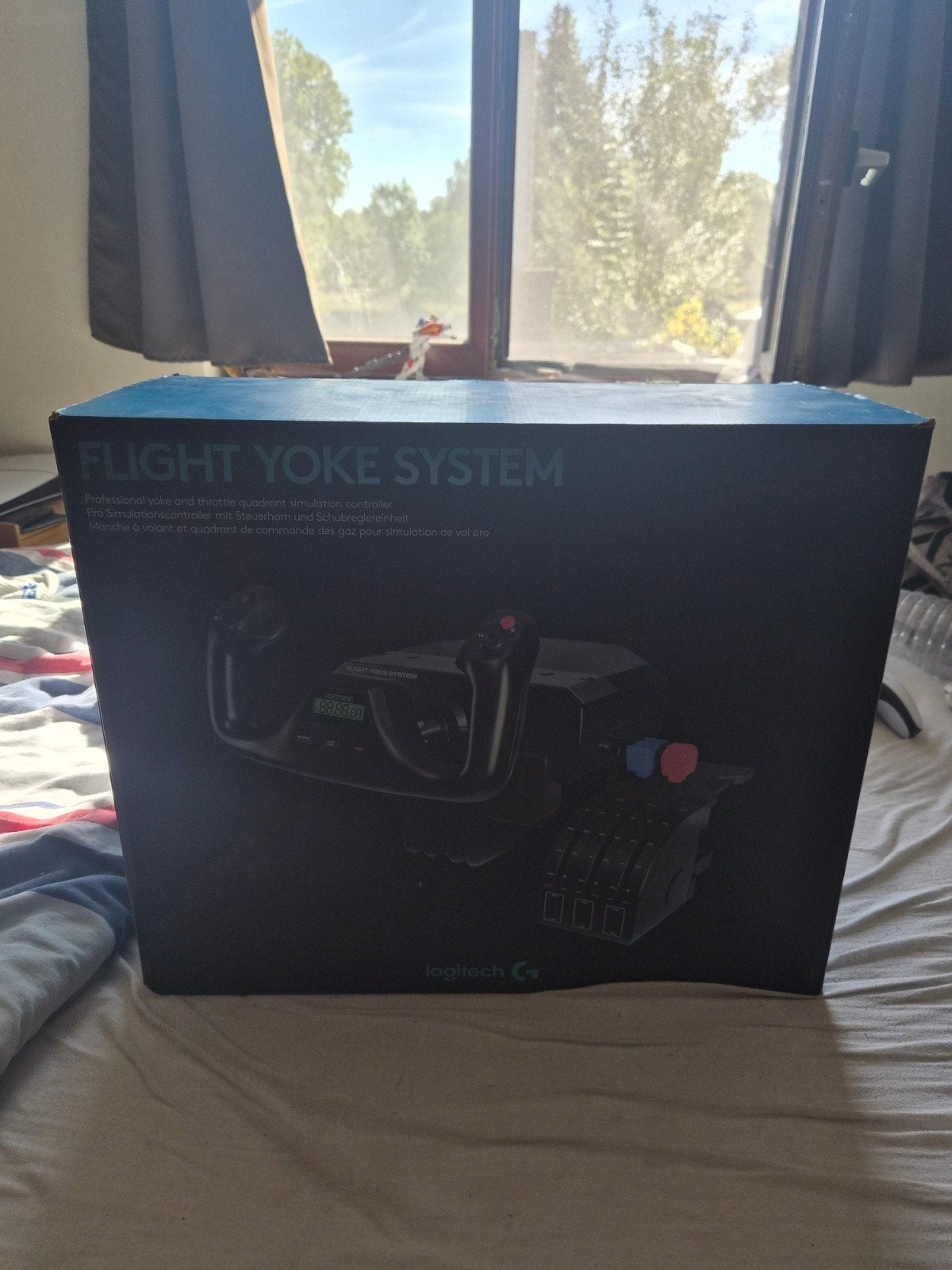 Logitech G Flight Yoke System + Throttle Quadrant, Ophalen of Verzenden