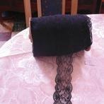 194m dentelle noire pour 15€, Ophalen of Verzenden, Nieuw, Kant