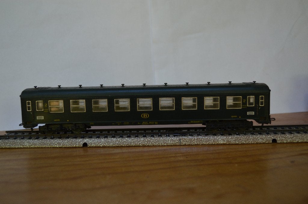 Märklin 4069 : chariot entièrement métallique belge, Hobby & Loisirs créatifs, Trains miniatures | HO, Enlèvement ou Envoi, Courant alternatif